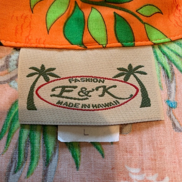 Hawaiian Shirt-Made in Hawaii - Picture 5 of 6